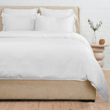 Parker Bamboo Sateen Duvet Set White Cliff Studio Duvet Sets