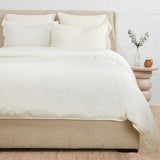 Parker Bamboo Sateen Duvet Set White Cliff Studio Duvet Sets