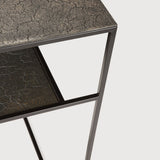 Pentagon console - varnished Minerals - Lava Whisky White Cliff Studio Console Table