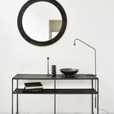 Pentagon console - varnished Minerals - Lava Whisky White Cliff Studio Console Table