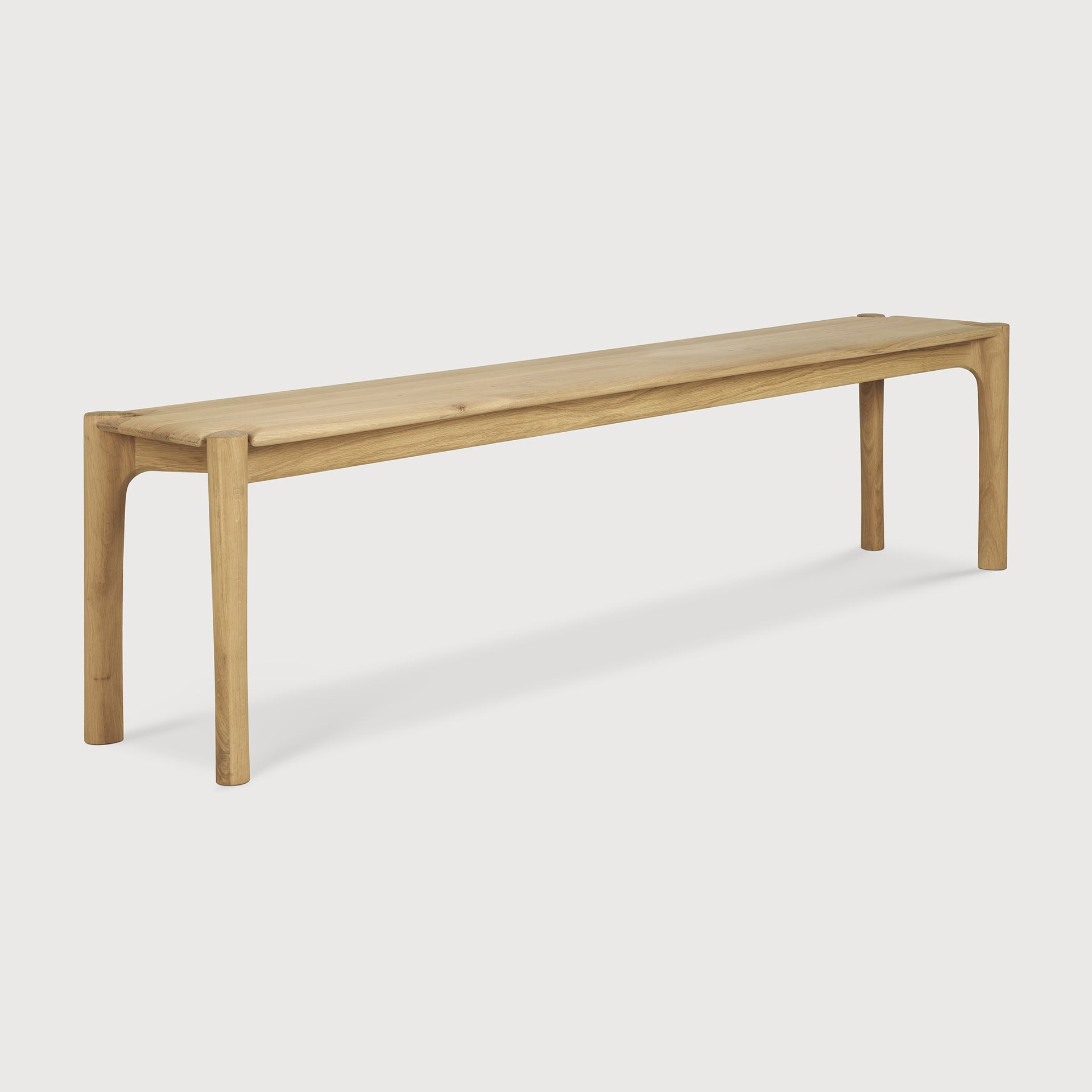 PI bench - oak White Cliff Studio Bench / Dining Bench