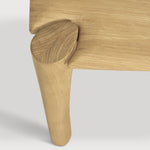 PI bench - oak White Cliff Studio Bench / Dining Bench