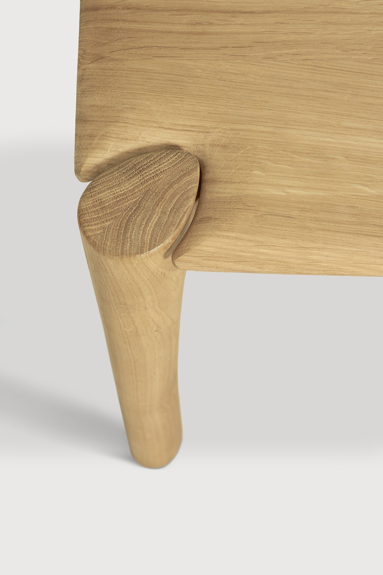 PI bench - oak White Cliff Studio Bench / Dining Bench