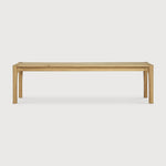 PI bench - oak White Cliff Studio Bench / Dining Bench