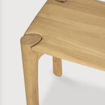 PI bench - oak White Cliff Studio Bench / Dining Bench
