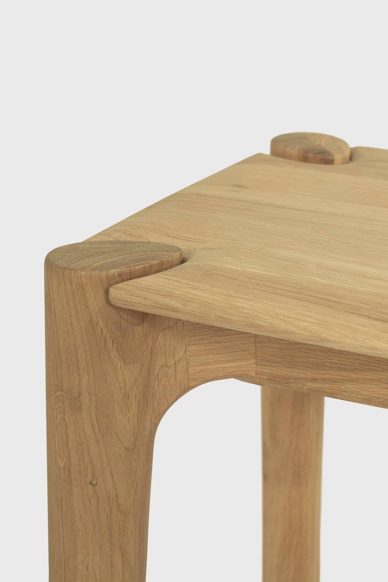 PI bench - oak White Cliff Studio Bench / Dining Bench
