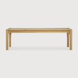 PI bench - oak White Cliff Studio Bench / Dining Bench