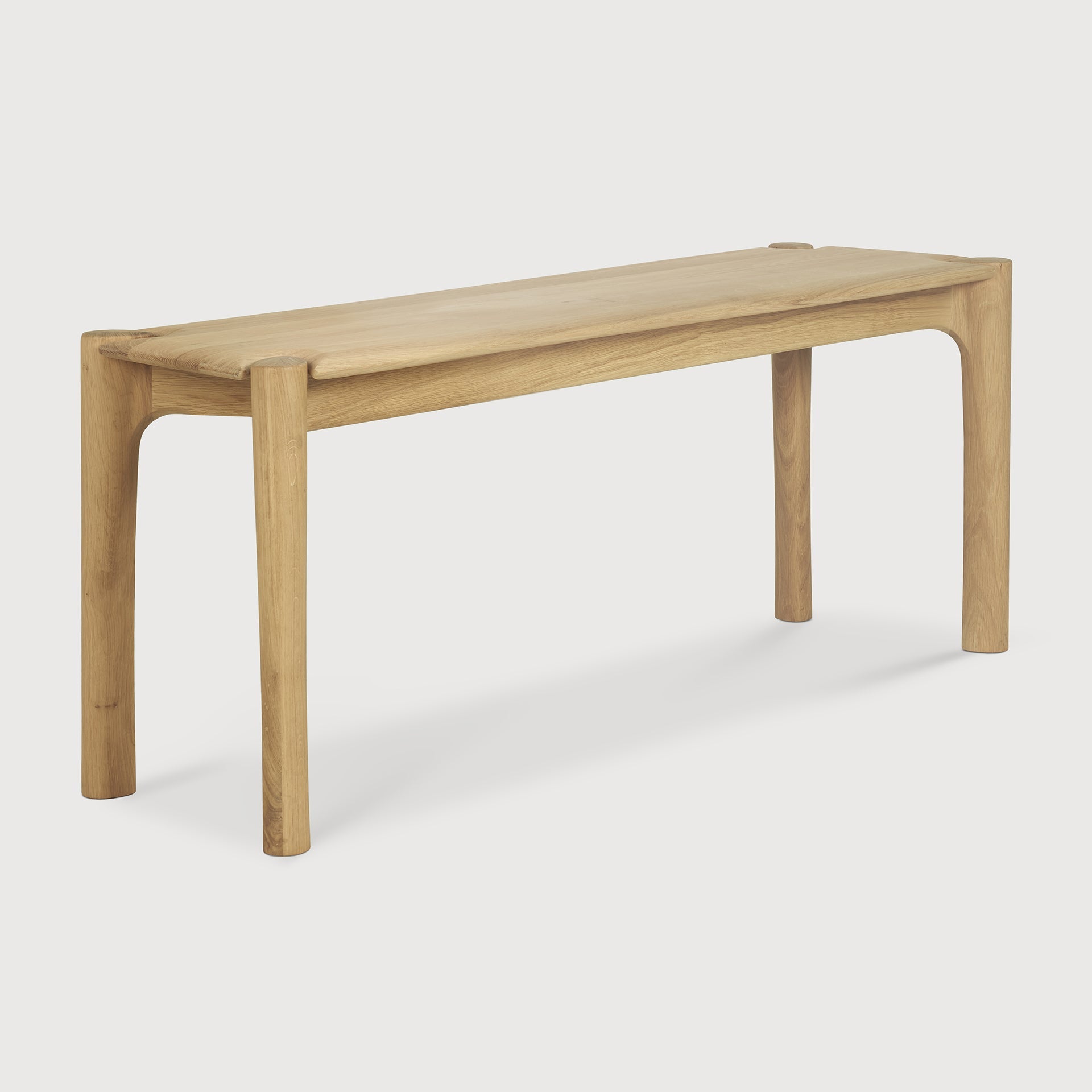 PI bench - oak White Cliff Studio Bench / Dining Bench