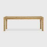 PI bench - oak White Cliff Studio Bench / Dining Bench