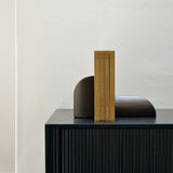 PI Book Ends White Cliff Studio Book Ends