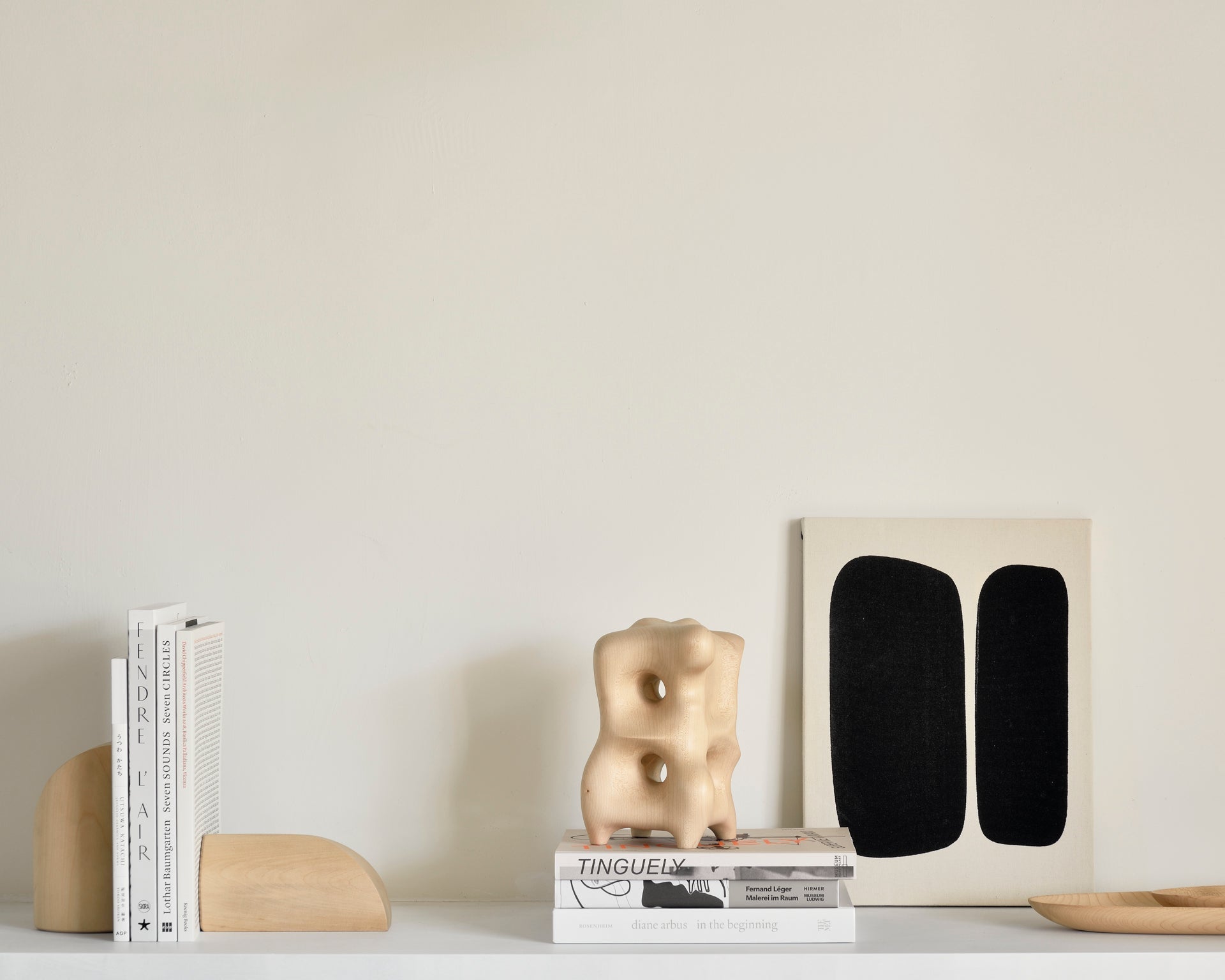 PI Book Ends White Cliff Studio Book Ends