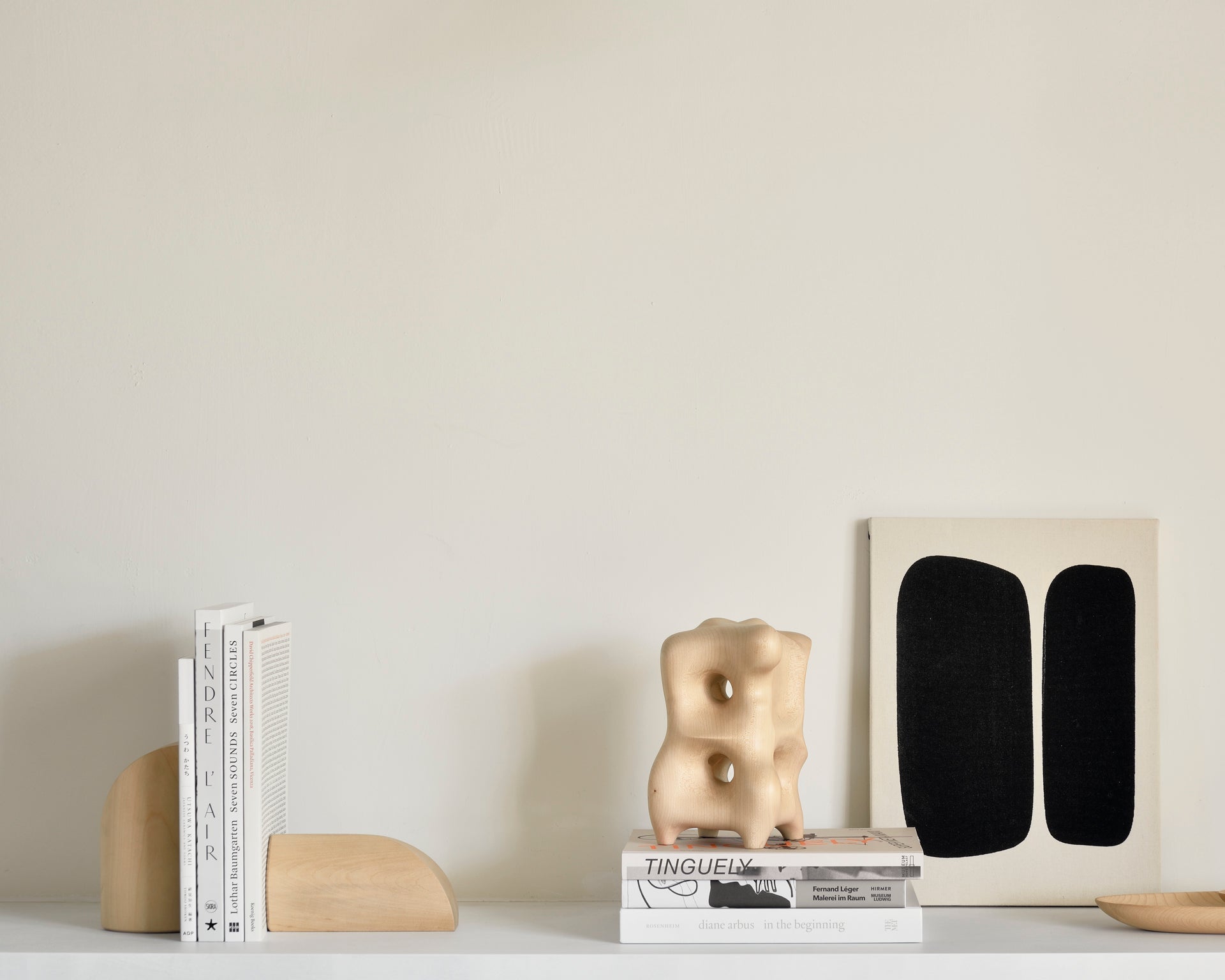 PI Book Ends White Cliff Studio Book Ends