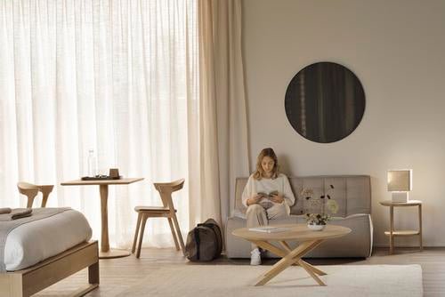 PI coffee table - oak - rectangular White Cliff Studio COFFEE TABLE