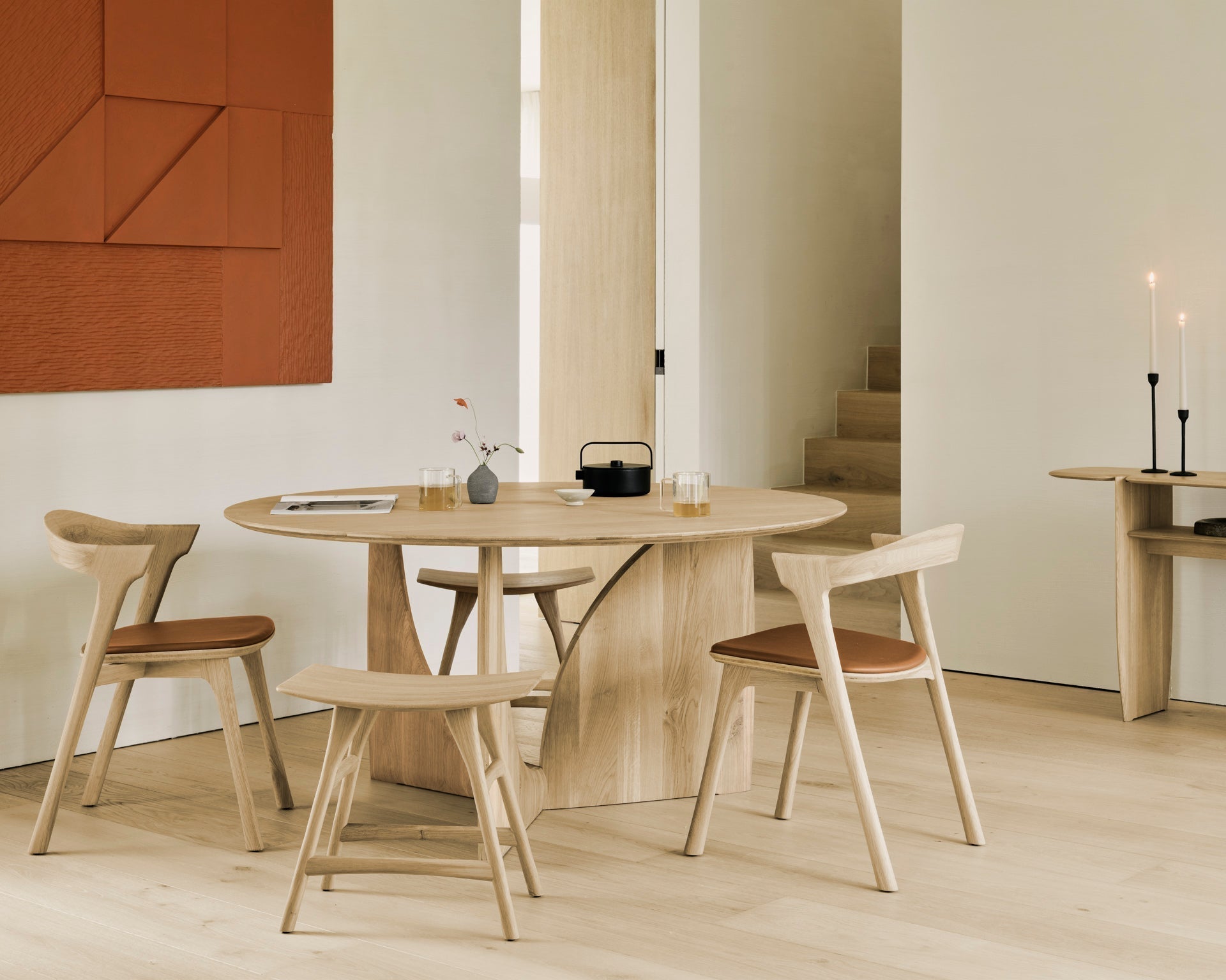 PI Console White Cliff Studio Console Tables