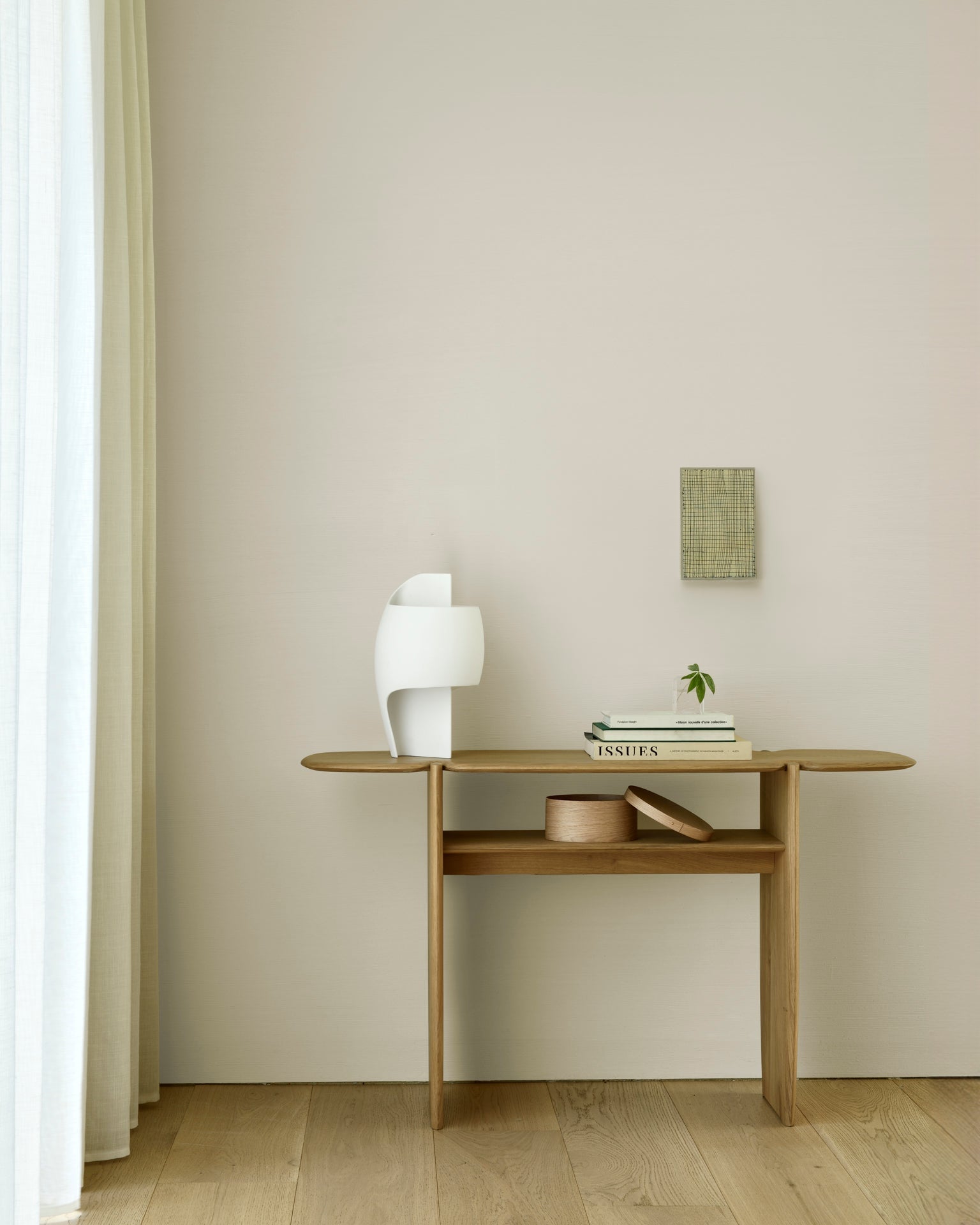 PI Console White Cliff Studio Console Tables