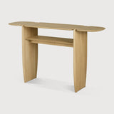 PI console - oak - 2 legs White Cliff Studio Console Table