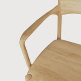 PI dining chair - oak - with arms White Cliff Studio Dining Chair