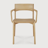 PI dining chair - oak - with arms White Cliff Studio Dining Chair