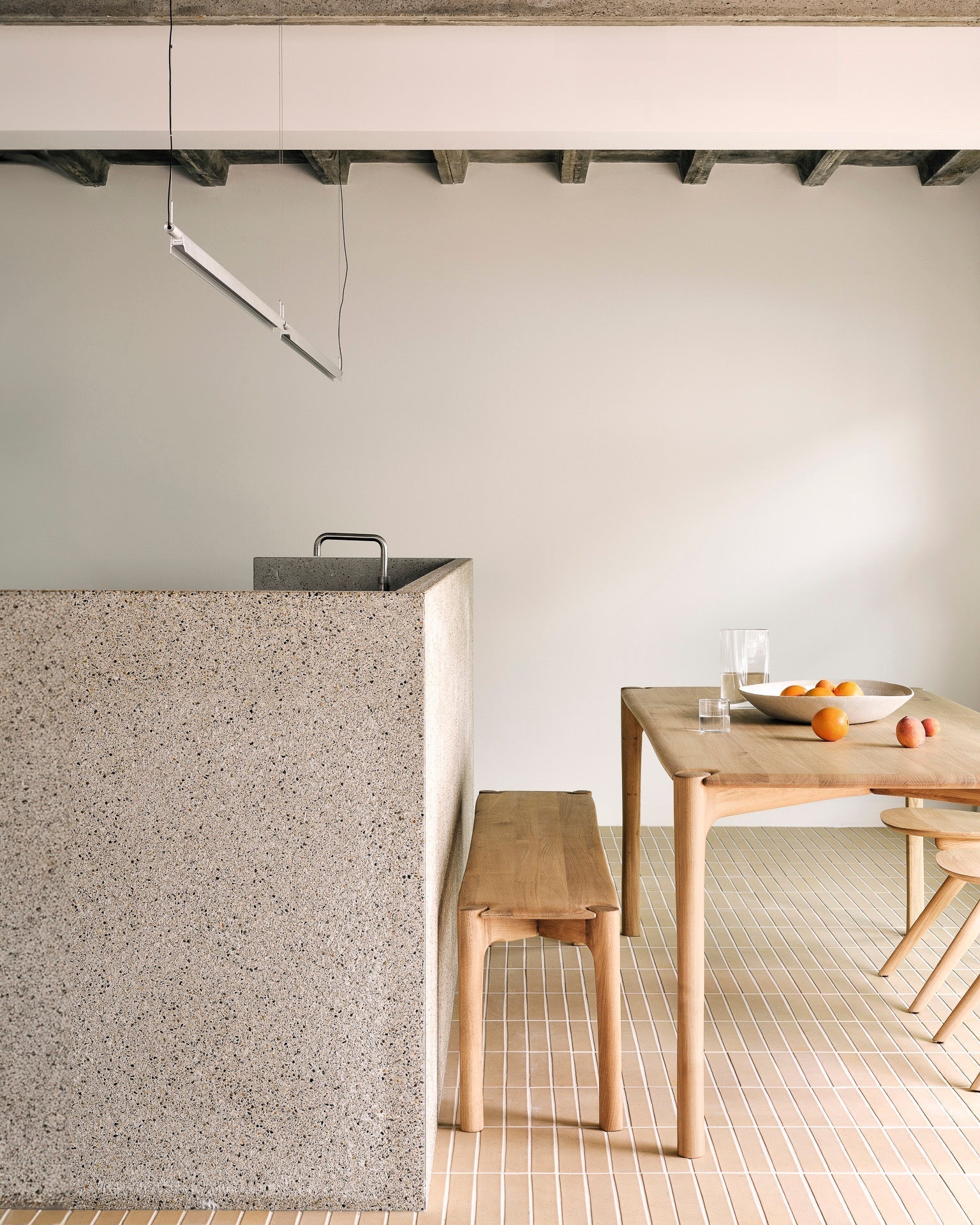 PI Dining Table White Cliff Studio Dining Table