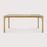 PI dining table - oak - rectangular White Cliff Studio Dining Table