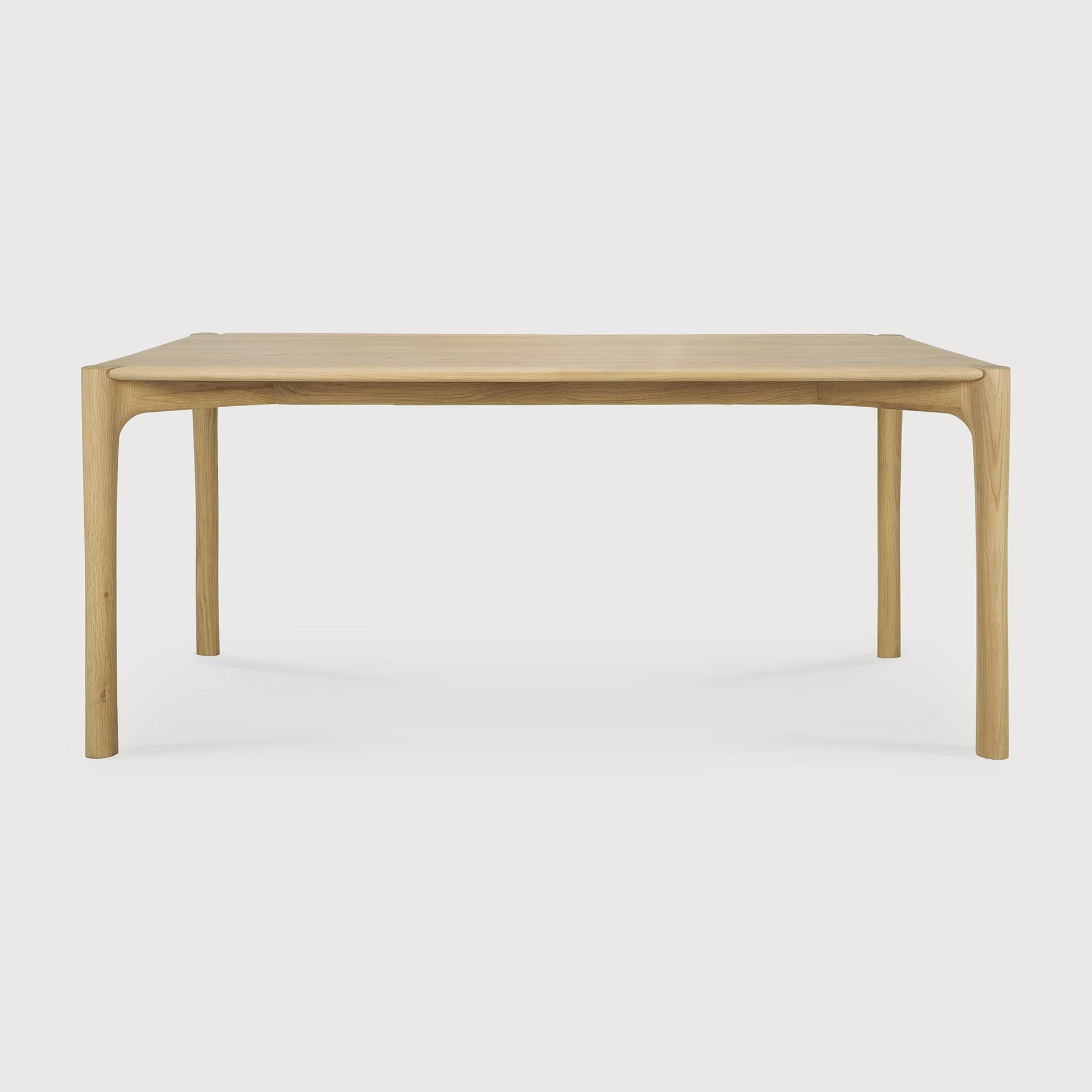 PI dining table - oak - rectangular White Cliff Studio Dining Table