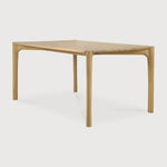 PI dining table - oak - rectangular White Cliff Studio Dining Table