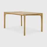 PI dining table - oak - rectangular White Cliff Studio Dining Table
