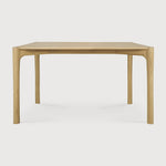 PI dining table - oak - rectangular White Cliff Studio Dining Table