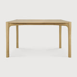 PI dining table - oak - rectangular White Cliff Studio Dining Table
