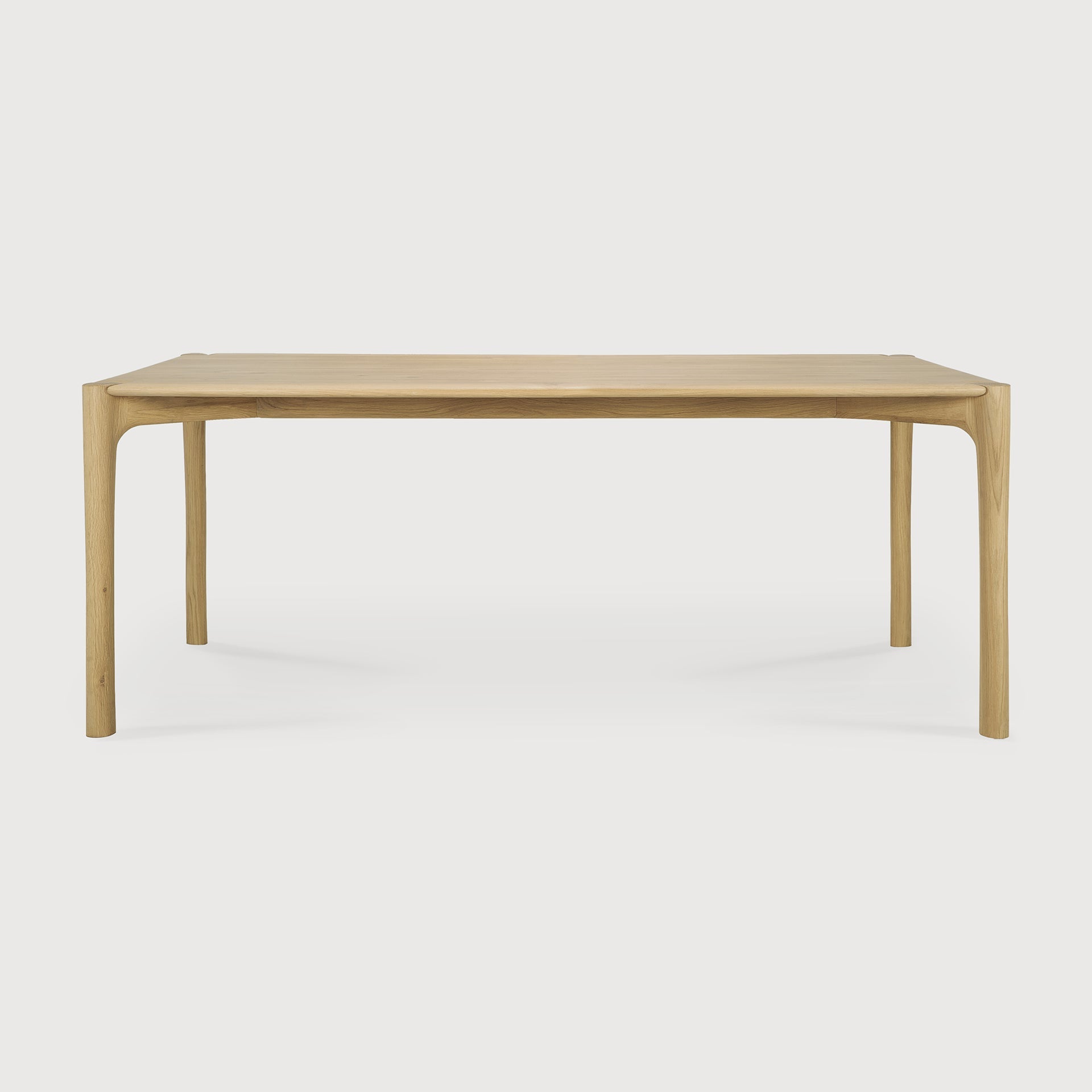 PI dining table - oak - rectangular White Cliff Studio Dining Table