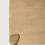 PI dining table - oak - rectangular White Cliff Studio Dining Table