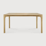 PI dining table - oak - rectangular White Cliff Studio Dining Table