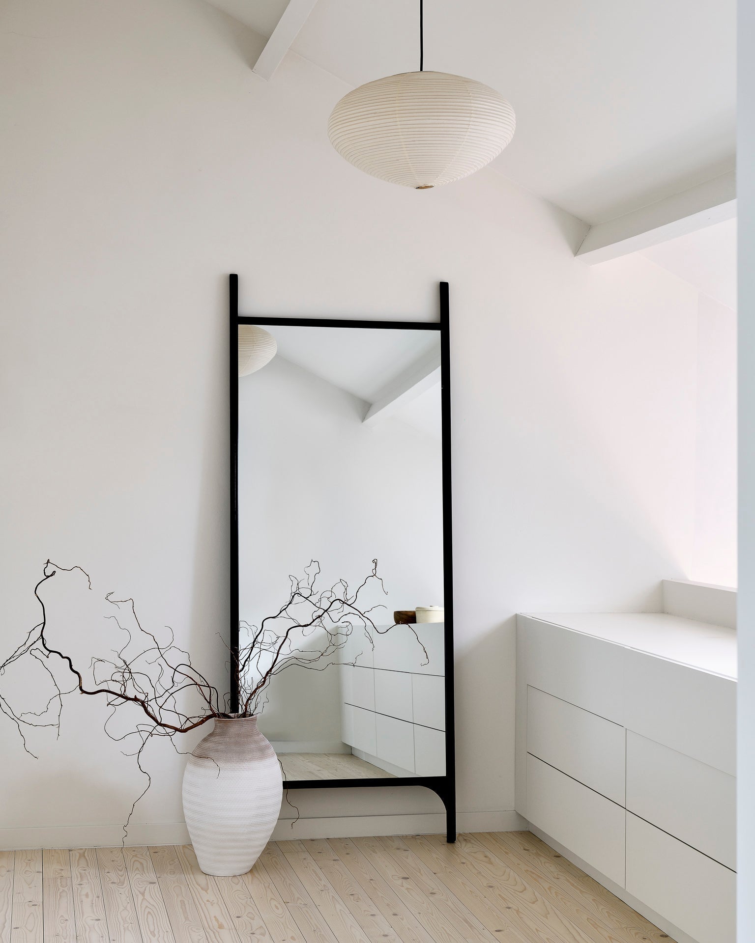 PI Floor Mirror White Cliff Studio Floor Mirror