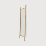 PI floor mirror - oak frame - rectangular White Cliff Studio Floor Mirror
