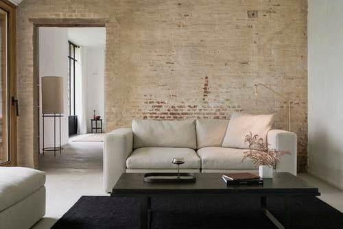 PI side table - oak - round White Cliff Studio Side Table