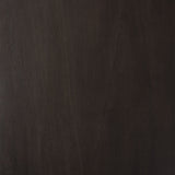 PI side table - varnished mahogany - dark brown - round White Cliff Studio Side Table