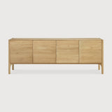 PI sideboard - oak - 2 doors White Cliff Studio Sideboard