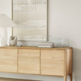 PI sideboard - oak - 3 doors White Cliff Studio Sideboard