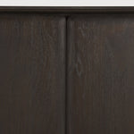 PI sideboard - varnished teak - dark brown - 2 doors White Cliff Studio Sideboard