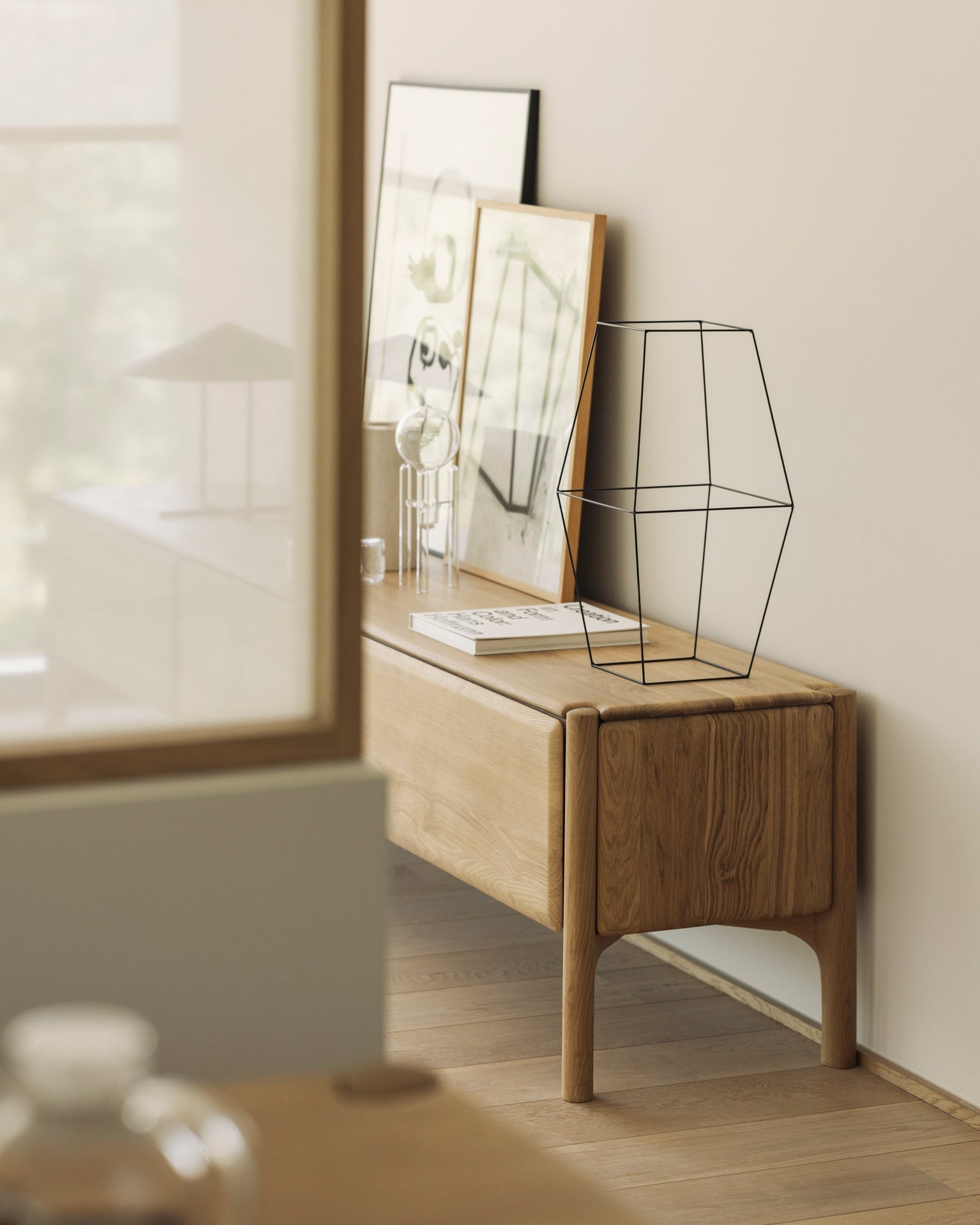 PI TV Cupboard White Cliff Studio TV Cabinets