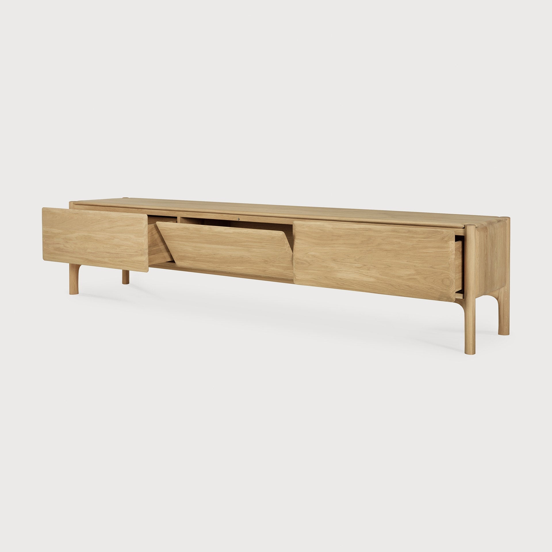 PI TV Cupboard White Cliff Studio TV Cabinets