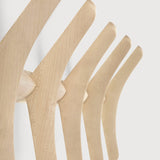 PI Wall Coat Rack White Cliff Studio Coat Trees