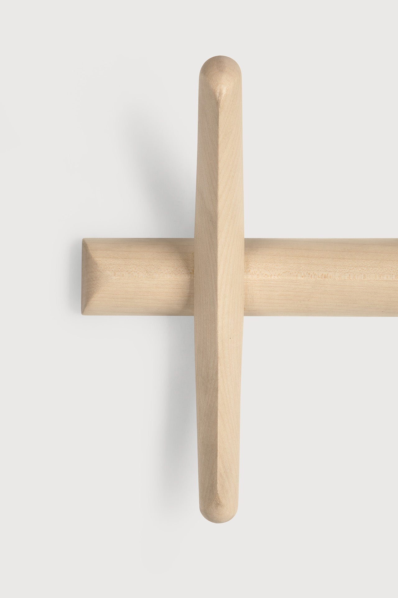 PI Wall Coat Rack White Cliff Studio Coat Trees