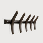 PI Wall Coat Rack White Cliff Studio Coat Trees