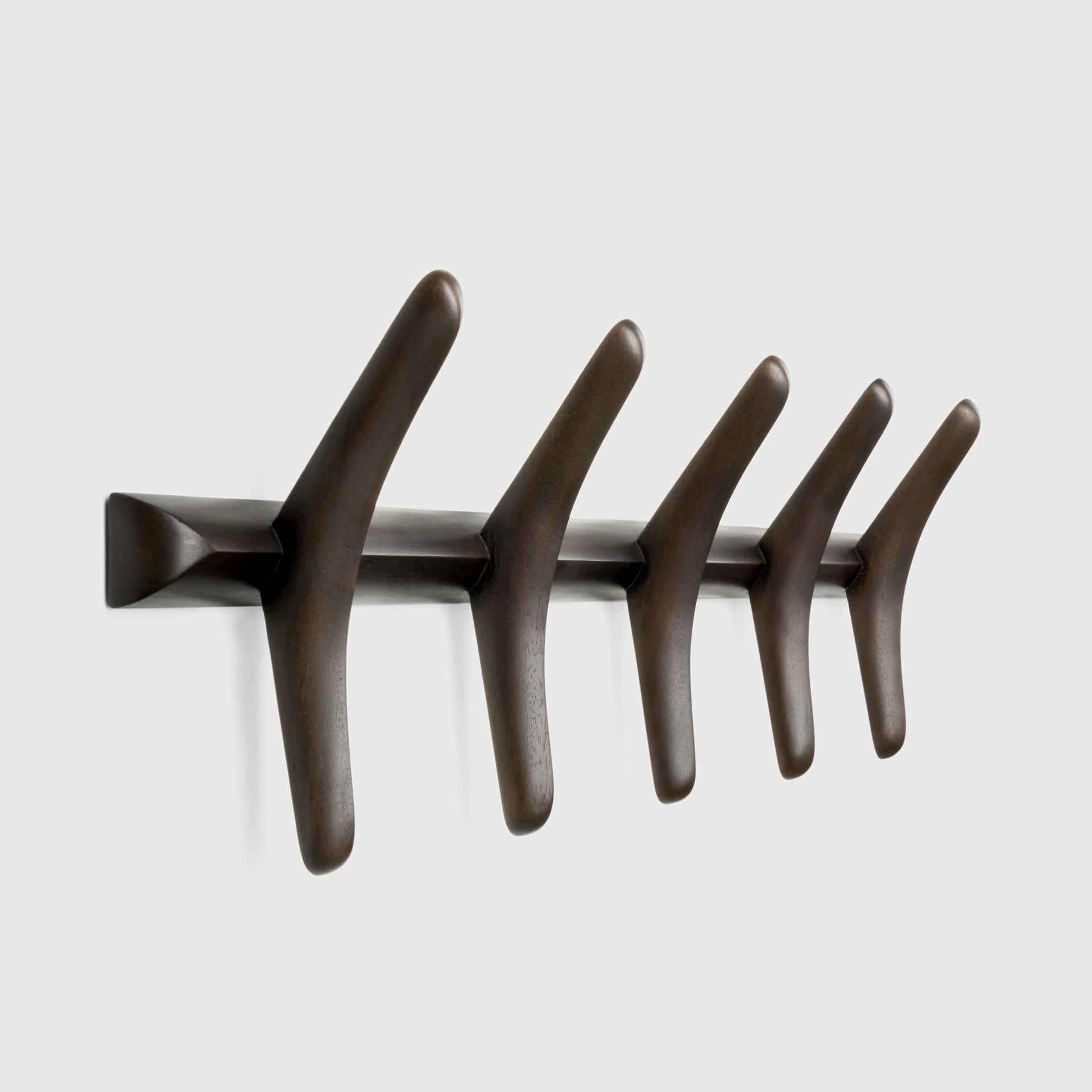 PI Wall Coat Rack White Cliff Studio Coat Trees