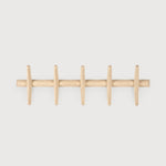 PI Wall Coat Rack White Cliff Studio Coat Trees