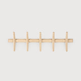 PI Wall Coat Rack White Cliff Studio Coat Trees