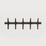 PI Wall Coat Rack White Cliff Studio Coat Trees