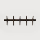 PI Wall Coat Rack White Cliff Studio Coat Trees