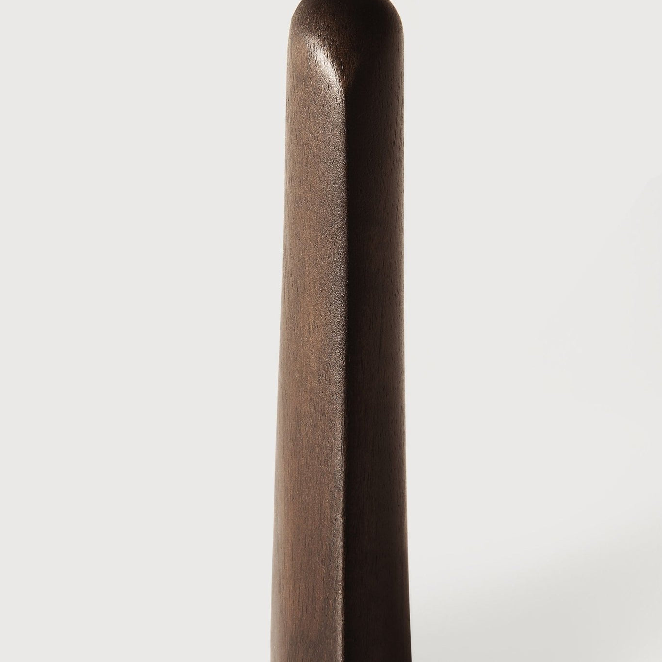 PI wall hanger - varnished mahogany - dark brown - set of 2 White Cliff Studio Coat Hooks